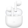 ZTE Buds 2 Auriculares Inalámbricos Bluetooth 5.3 con Estuche de Carga - 25 Horas de Autonomía, Resistencia al Agua IPX4, Control Táctil, Blancos - EB64G-W